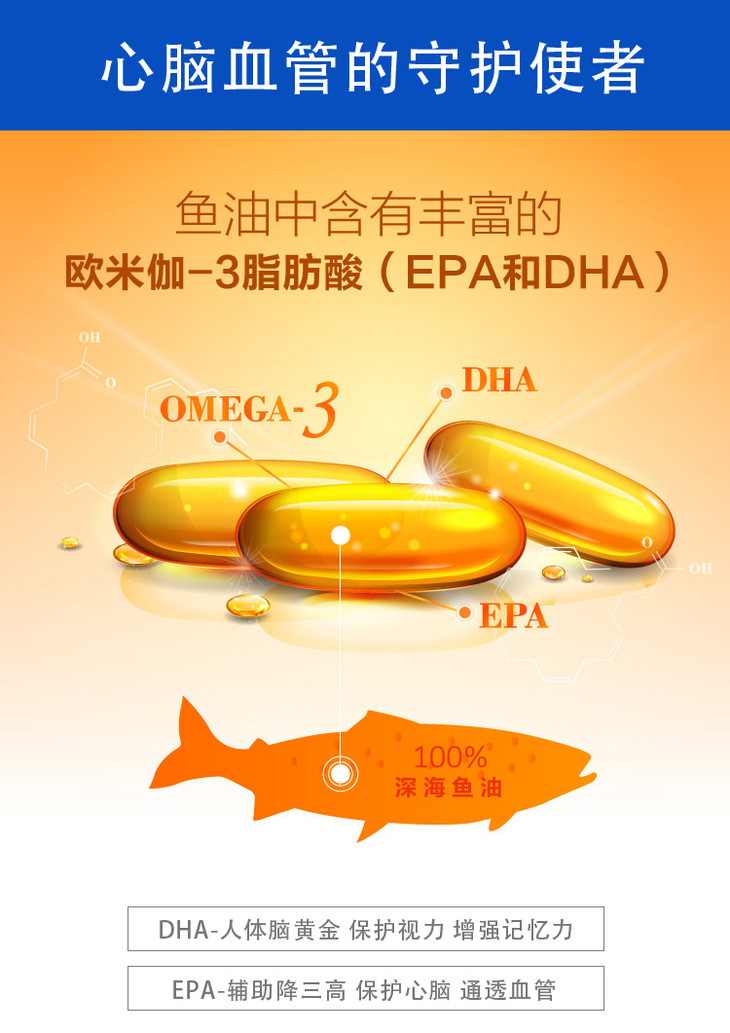 深海鱼油：天然的保健良品，让身体更健康